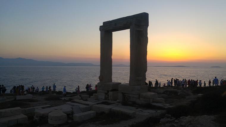 Portara in Naxos Town